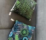 As new! Tyynynp cushions x 2 new with tags