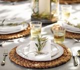8 Pottery Barn Plate Mats (5 NEW & 3 Used Once)