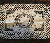 2 x Lovely Lace Placemats $5 ea