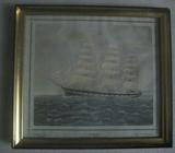 Ship wall framed picture