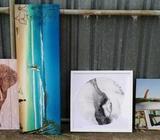 Mix lot of haning pictures