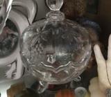 Crystal lollie jars x 2