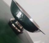Silver pedestal bowl