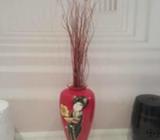 LARGE CERAMIC VASE SHARON PETERKIN AUSTRALIAN ARTIST