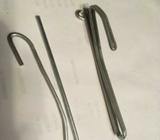 56 Curtain Hooks and 26 single end hooks