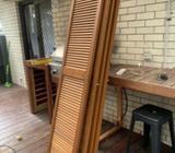 7 Solid Timber Shutters