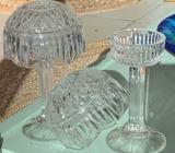Cristal candle holders