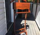 Timber Coat towel hanger with drawers