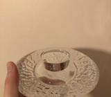 Orrefors Glass Candle Holder