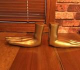 Bookends Gold Hands