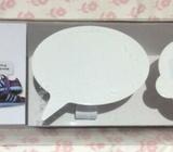 3 * funky wall hooks BNIB