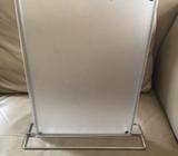 Jewellery racks x 2 - double sided, 8 hooks each piece