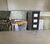 Professional canvas textured paintings, excellent condition