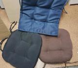 3 x assorted cushions