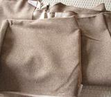 New - Upholstery fabric brown fleck 5 metres in 3 pieces