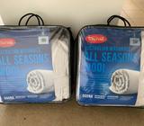 2 Single Wool Doonas (Brand New)