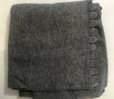 Wedding POLARVIDE grey fleece throw from Ikea