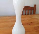 White vase for sale. Glass ware, gift