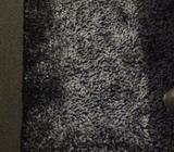 Black n Grey Carpet Rug 2.3m x 1.6m