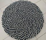 Felt ball rug