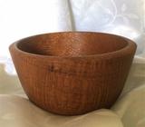 Silky Oak Entertainer's Bowl.(item SO 058)