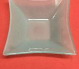 Frosted Green Glass Bowl