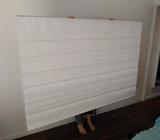 Roman Blinds -white