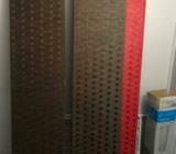 2 x Room divider partition