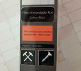 Extendable curtian rod