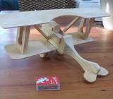 Biplane Aeroplane Model