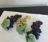 Artificial Grapes x 3 Bunches