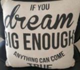X2 dream big enough cushions