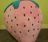 Typo Large Strawberry Plush