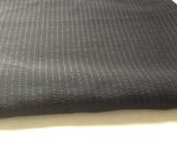 Material Black Seersucker feel. Size Approx. 115 cm x 160 cm