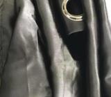 Set Grey Sheen Curtains (2 panels ) Unlined