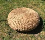 Ornamental Rattan Weave Cushion