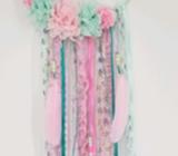 Hand Made Mint and Pink 10