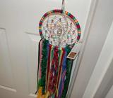 20cm Rainbow with Key Dream Catcher