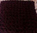 thick velvet cushion
