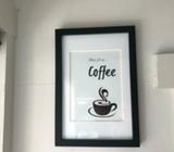 but first coffee frame