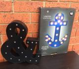 2 working Marquee lights $25 the pair