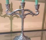 Canadian pewter candlelabra ideal wedding/engagement present