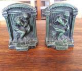 Pair of cast iron 