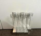 Table Number Holders set of 9