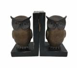Polyresin Owls Bookend set 12*10*18cm