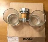1x Toothbrush holder & 2x Soap holders ($4 each)