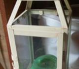 Lantern for block candle