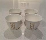 4 x Middle Eastern Coffee Cups