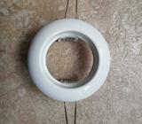 10 x Round White Downlight Holders