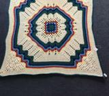 New crochet rug 124cm x 119cm $65